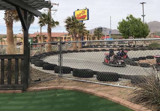 Bob-os Go-Karts race with limited social distancing